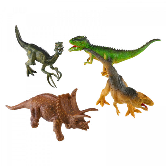 Set 4 Figurine Dinozauri, NO8194, 15-18.5 cm, Multicolor