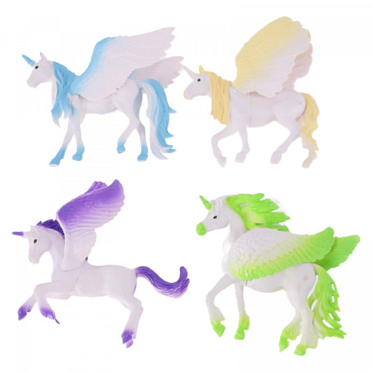 Set 4 Unicorni, NO8191, 15 cm, Multicolor