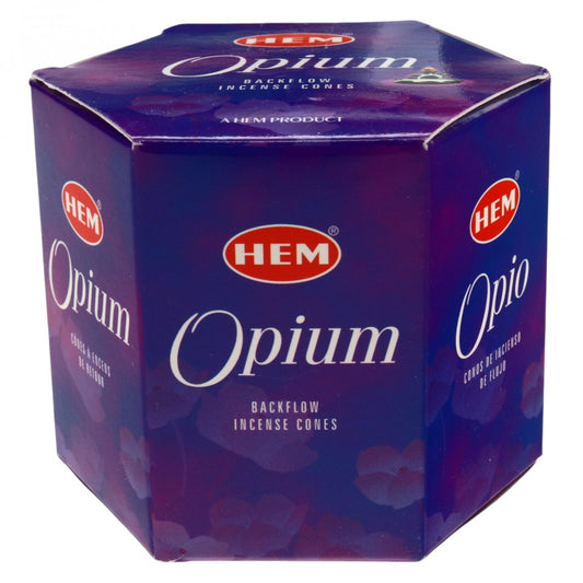 Set 40 Conuri parfumate, Opium, Backflow, fum greu