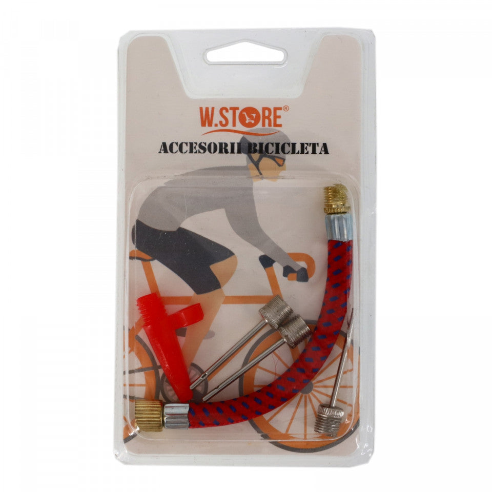 Set 5 accesorii umflat bicicleta sau minge, NO356, Multicolor