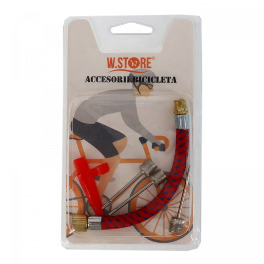 Set 5 accesorii umflat bicicleta sau minge, NO356, Multicolor