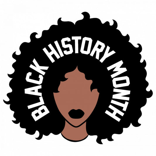 Set 5 bucati, Sticker decorativ, Black history month, Rezistent la apa, NO8553, 6 cm, Multicolor