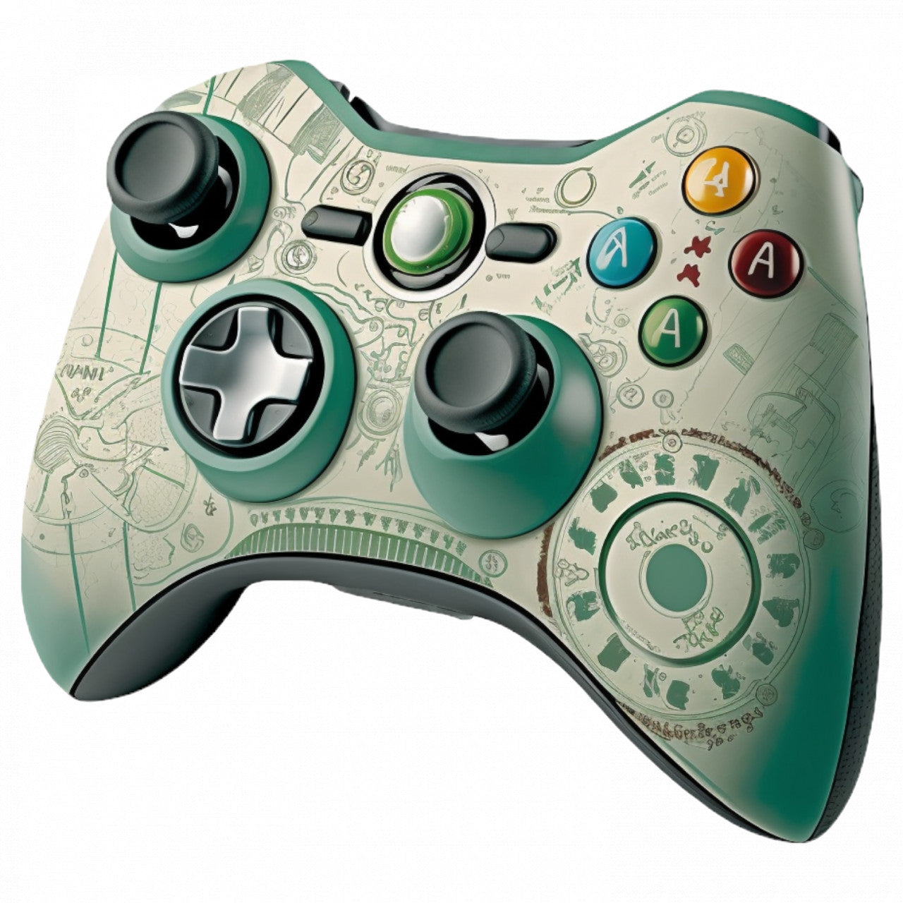 Set 5 bucati, Sticker decorativ, Consola Halo 4 Xbox 360., Rezistent la apa, NO8867, 6 cm, Multicolor