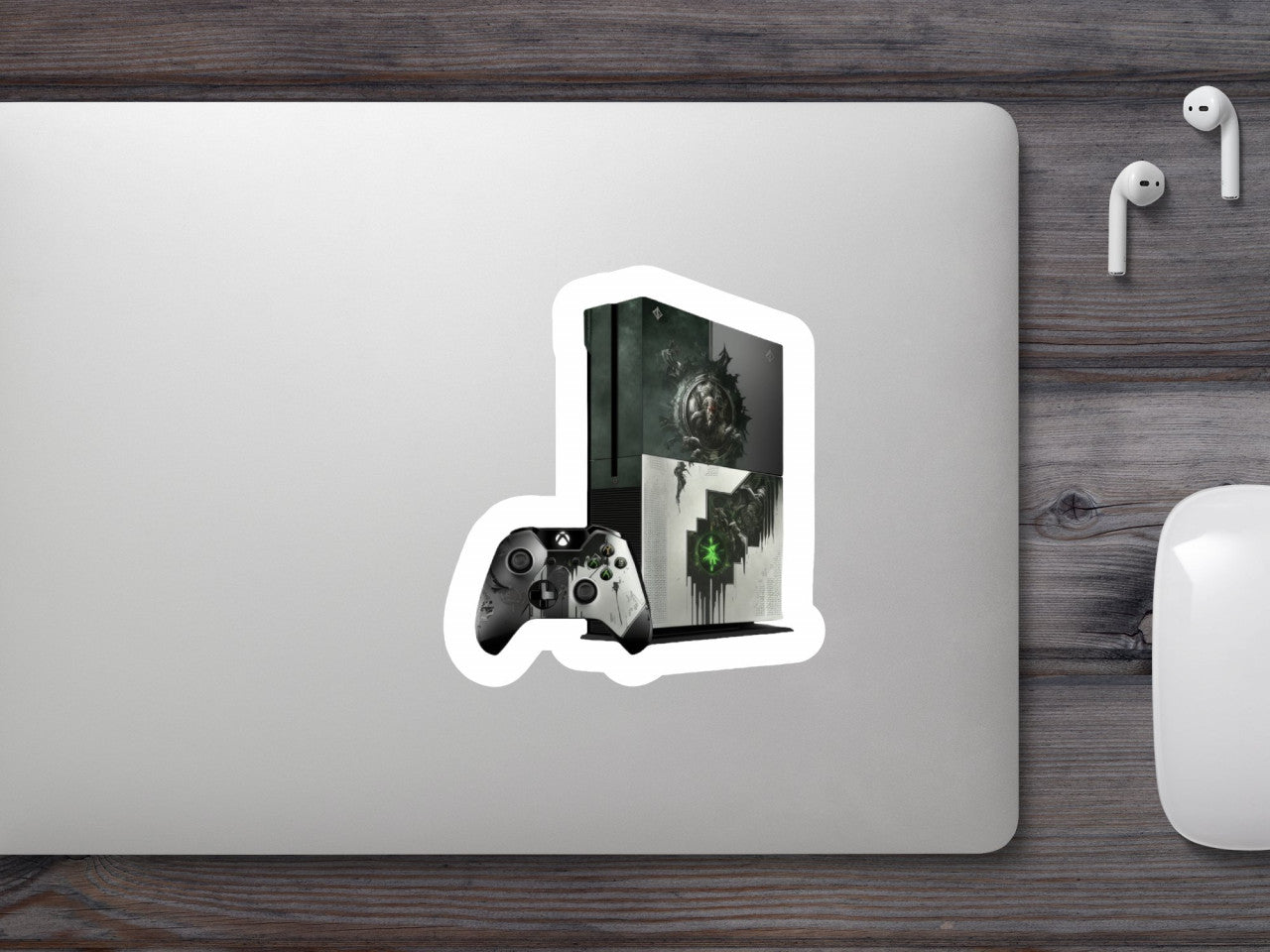 Set 5 bucati, Sticker decorativ, Console xbox one x, Rezistent la apa, NO8875, 6 cm, Multicolor