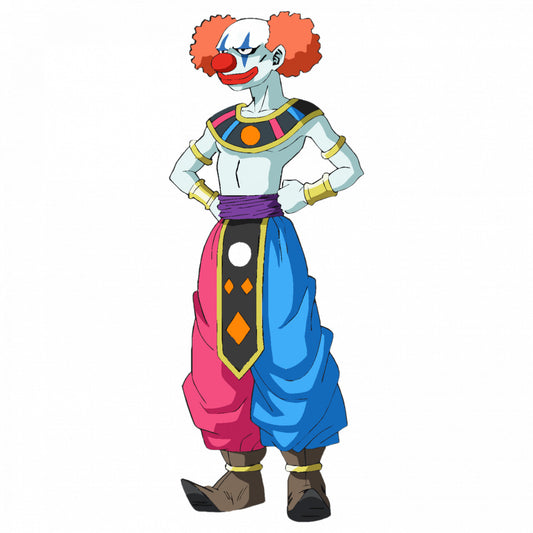 Set 5 bucati, Sticker decorativ, Dragon Ball Belmod, Rezistent la apa, NO9097, 6 cm, Multicolor