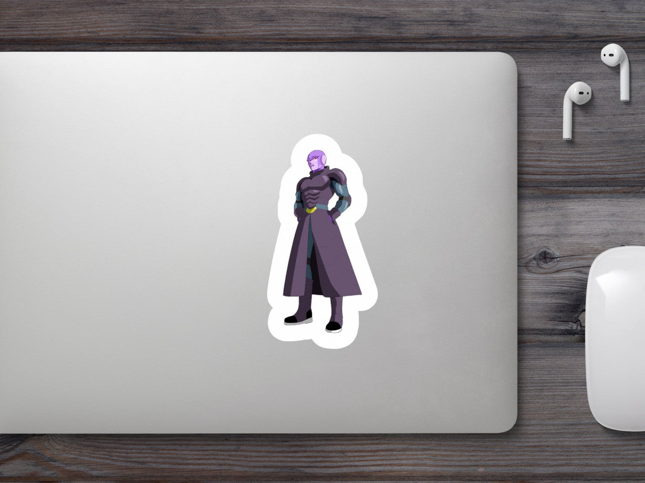 Set 5 bucati, Sticker decorativ, Dragon Ball Hit 1, Rezistent la apa, NO9138, 6 cm, Multicolor