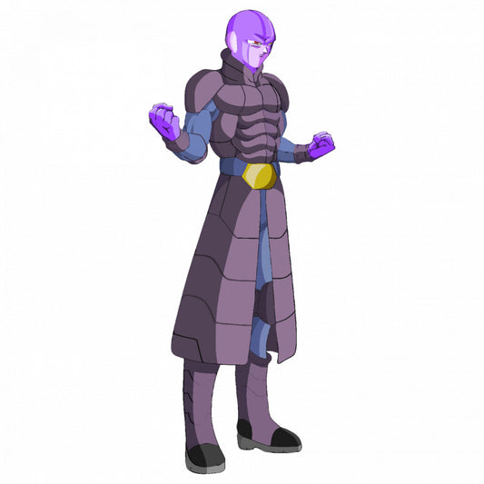 Set 5 bucati, Sticker decorativ, Dragon Ball Hit 6, Rezistent la apa, NO9143, 6 cm, Multicolor