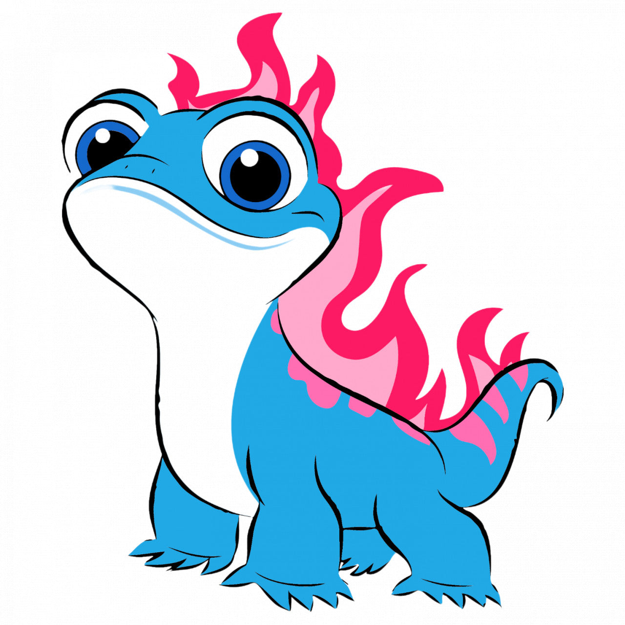 Set 5 bucati, Sticker decorativ, Frozen Bruni, Rezistent la apa, NO9358, 6 cm, Multicolor