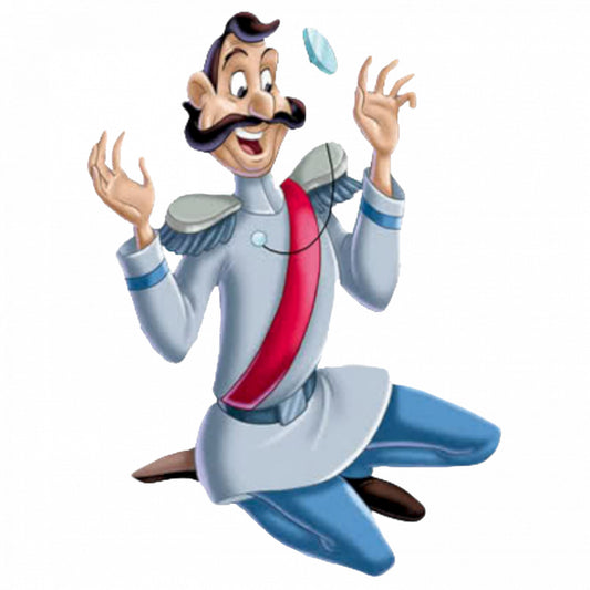 Set 5 bucati, Sticker decorativ, Grand Duke din Cenusareasa, Rezistent la apa, NO9496, 6 cm, Multicolor