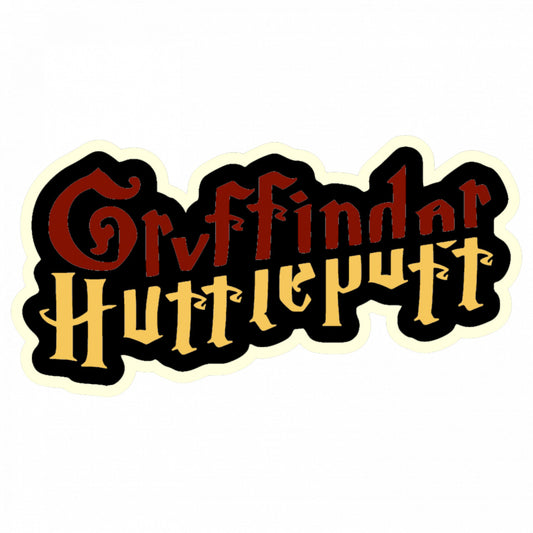Set 5 bucati, Sticker decorativ, Gryffindor Logo, Rezistent la apa, NO9530, 6 cm, Multicolor