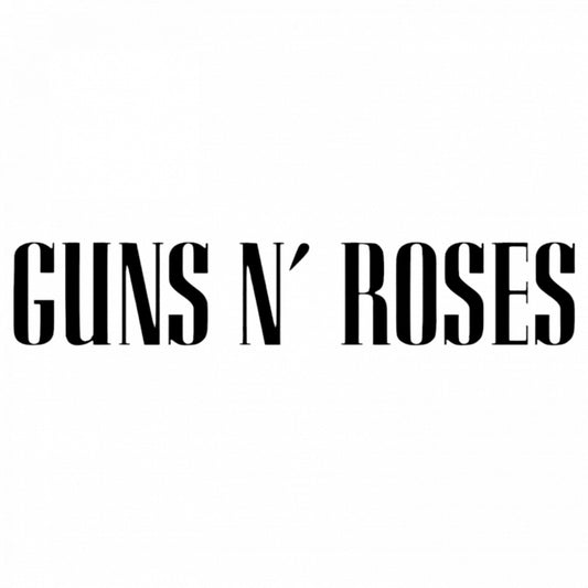 Set 5 bucati, Sticker decorativ, Guns N' Roses, Rezistent la apa, NO9534, 6 cm, Multicolor
