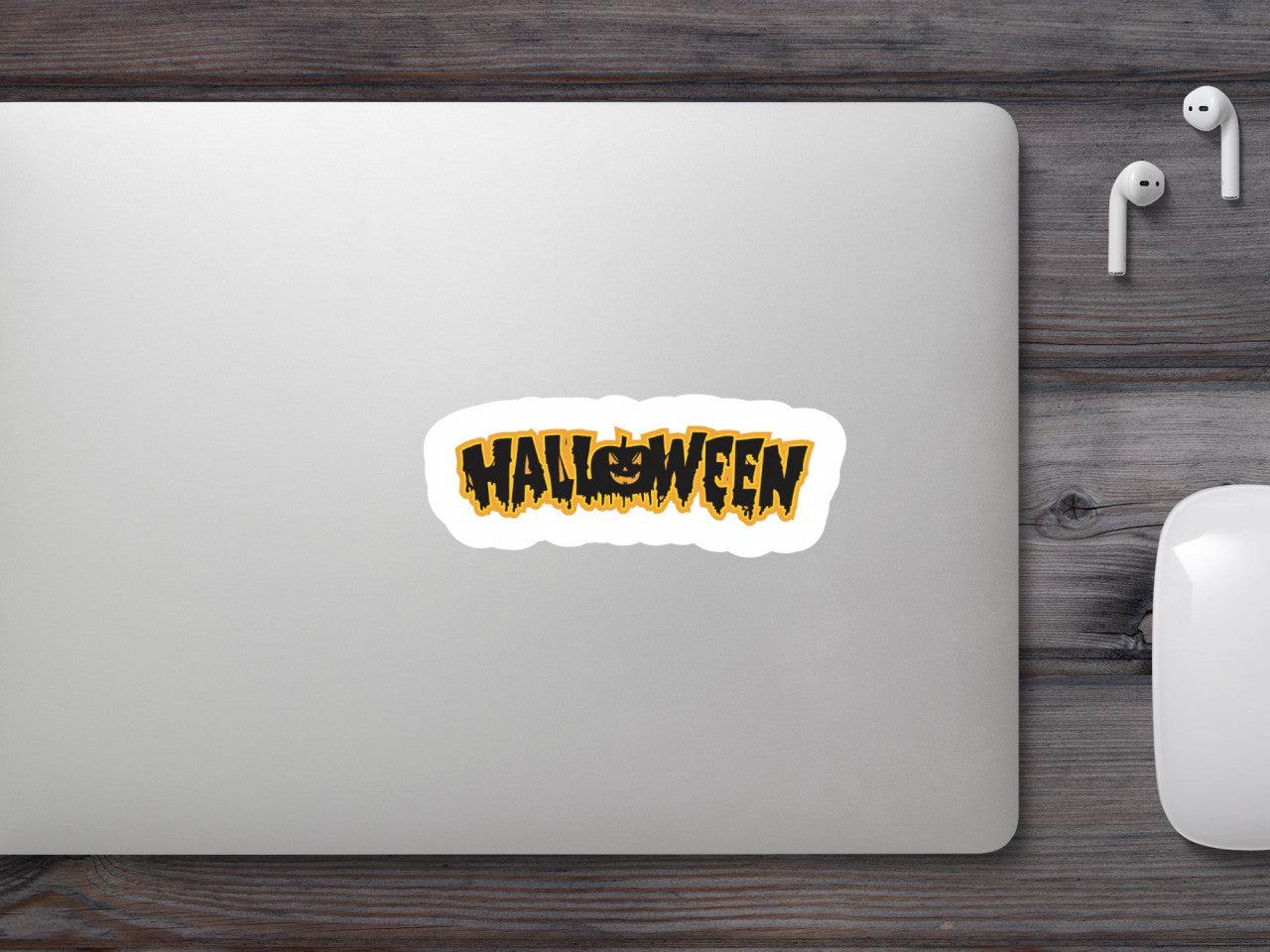 Set 5 bucati, Sticker decorativ, Halloween, Rezistent la apa, NO9550, 6 cm, Multicolor