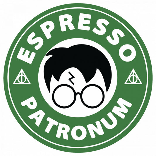 Set 5 bucati, Sticker decorativ, Harry Potter cafenea, Rezistent la apa, NO9568, 6 cm, Multicolor
