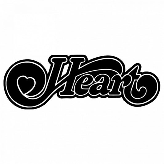 Set 5 bucati, Sticker decorativ, Heart, Rezistent la apa, NO9602, 6 cm, Multicolor