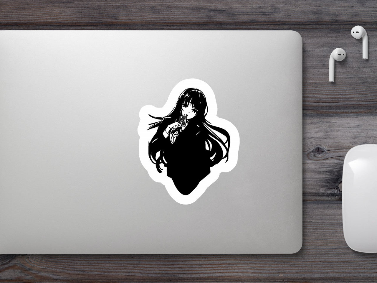 Set 5 bucati, Sticker decorativ, Hinata Hyuga Naruto Anime, Rezistent la apa, NO9662, 6 cm, Multicolor