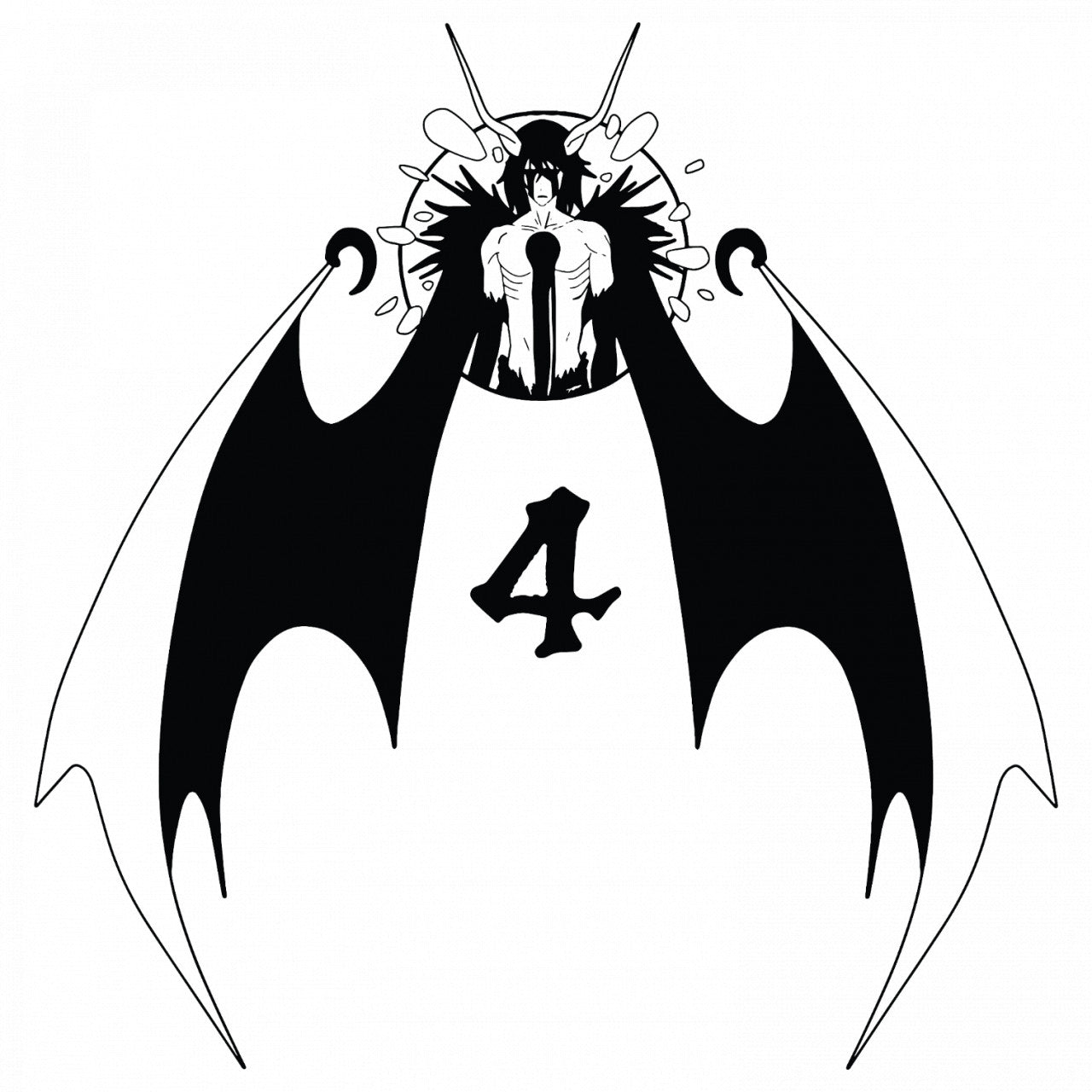 Set 5 bucati, Sticker decorativ, Ichigo Kurosaki Bleach Invierea sufletului, Rezistent la apa, NO9719, 6 cm, Multicolor