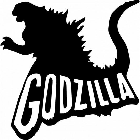 Set 5 bucati, Sticker decorativ, King of the Monsters Godzilla, Rezistent la apa, NO9853, 6 cm, Multicolor
