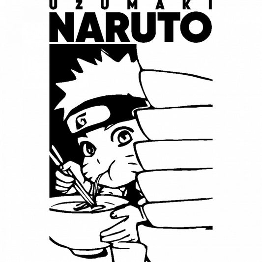 Set 5 bucati, Sticker decorativ, Naruto Uzumaki Anime, Rezistent la apa, NO8239, 6 cm, Multicolor
