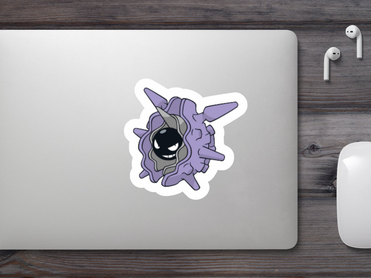 Set 5 bucati, Sticker decorativ, Pokemon Cloyster, Rezistent la apa, NO7559, 6 cm, Multicolor