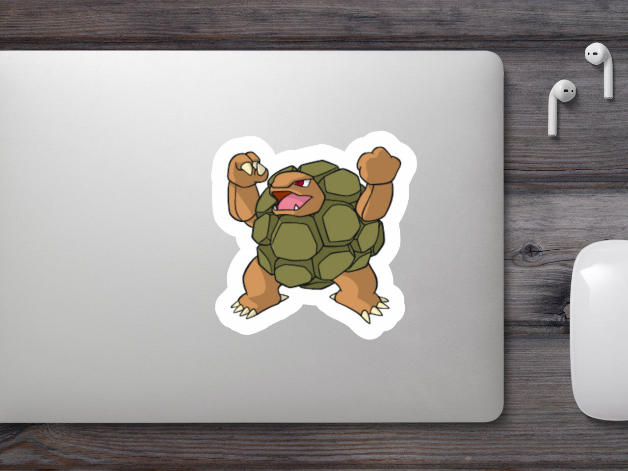 Set 5 bucati, Sticker decorativ, Pokemon Golem, Rezistent la apa, NO7590, 6 cm, Multicolor