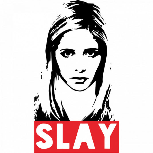Set 5 bucati, Sticker decorativ, Slay, Rezistent la apa, NO8389, 6 cm, Multicolor