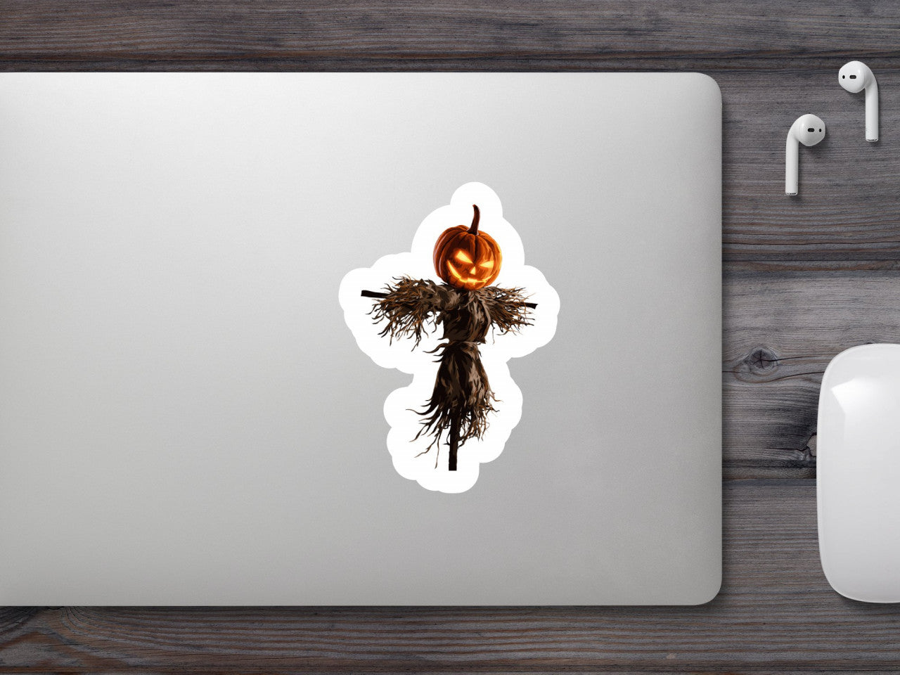 Set 5 bucati, Sticker decorativ, Sperietoare de Halloween, Rezistent la apa, NO9549, 6 cm, Multicolor