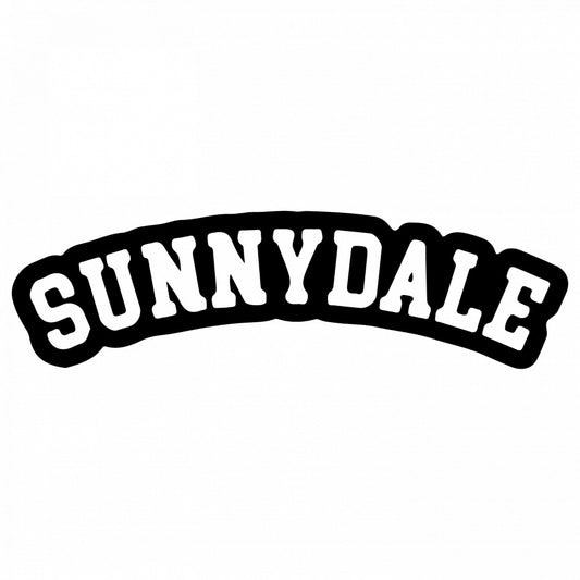 Set 5 bucati, Sticker decorativ, Sunnydale Logo, Rezistent la apa, NO8397, 6 cm, Multicolor