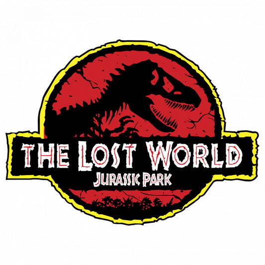 Set 5 bucati, Sticker decorativ, The lost world Jurassic Park, Rezistent la apa, NO8466, 6 cm, Multicolor