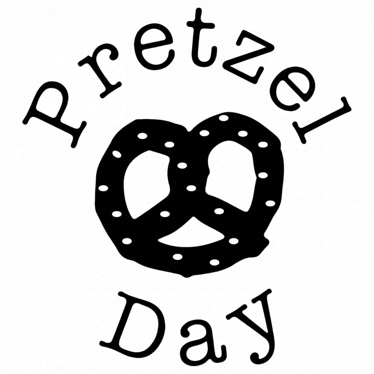Set 5 bucati, Sticker decorativ, The office Pretzel Day, Rezistent la apa, NO8419, 6 cm, Multicolor