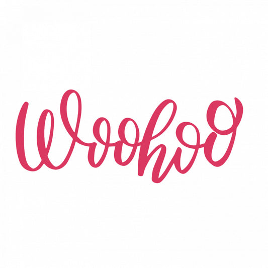 Set 5 bucati, Sticker decorativ, Woohoo, Rezistent la apa, NO8990, 6 cm, Multicolor