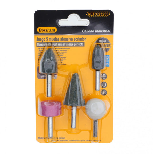 Set 5 pietre abrazive, 4-5 cm