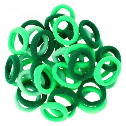 Set 50 bucati, Elastic par, NO8732, Verde