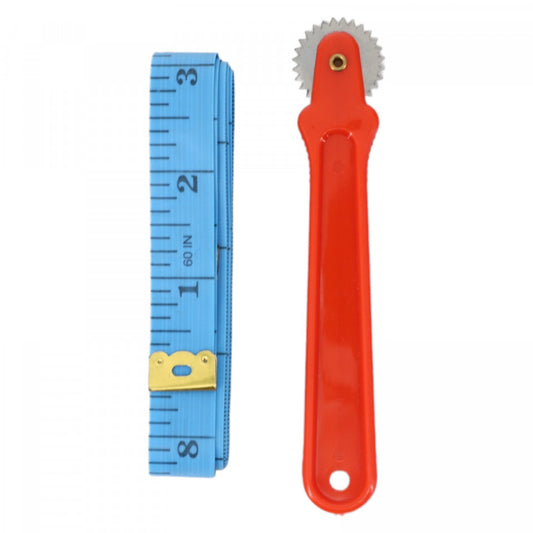 Set Centimetru cu Marcator pentru croitorie, NO8157, Multicolor