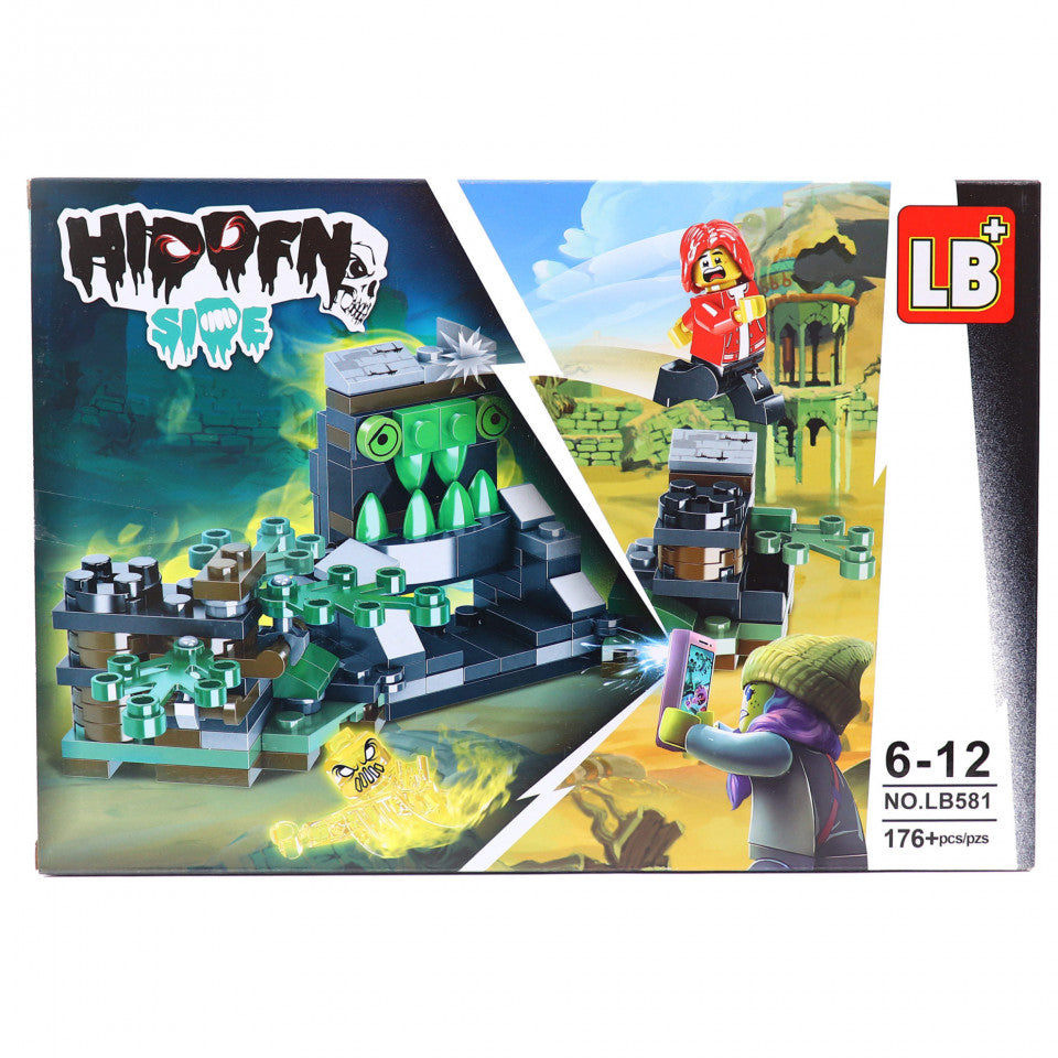 Set de constructie Lego, Lumea fantomelor, 176 piese