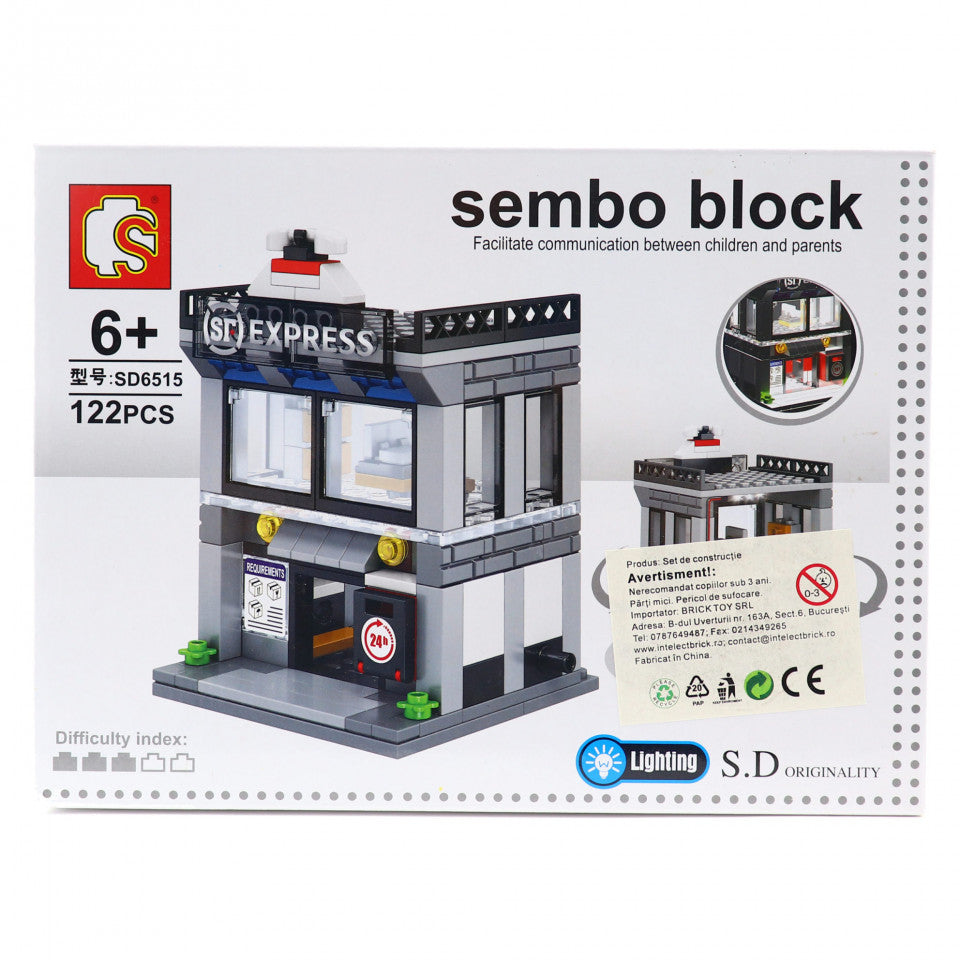 Set de constructie Lego, Schimb valutar, 122 piese