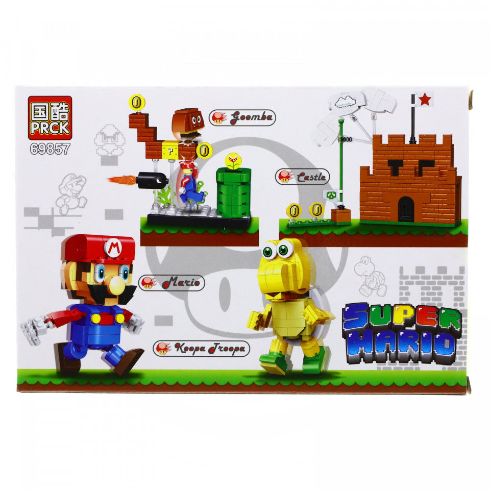 Set de constructie Mario, Castelul Printesei, 128 piese