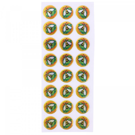 Set Sticker 3D pentru copii, Albine, 24 piese, CB417, 1.7 cm, Multicolor