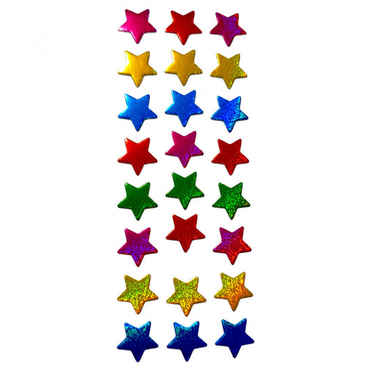 Set Sticker 3D pentru copii, Stelute, 24 piese, CB393, 1.8 cm, Multicolor