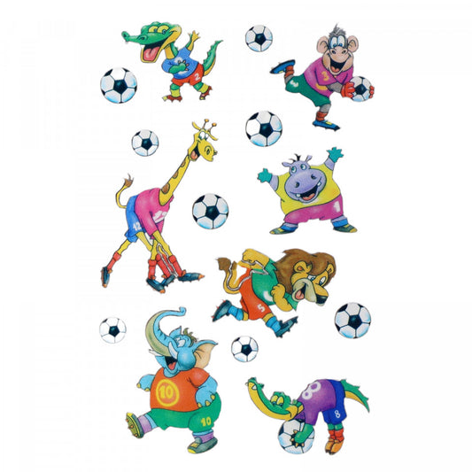 Set Sticker pentru copii, Animale, 15 piese, Q44, 1 - 4 cm, Multicolor