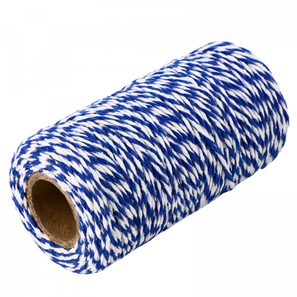 Sfoara de bumbac, NO558, 100 g, Albastru