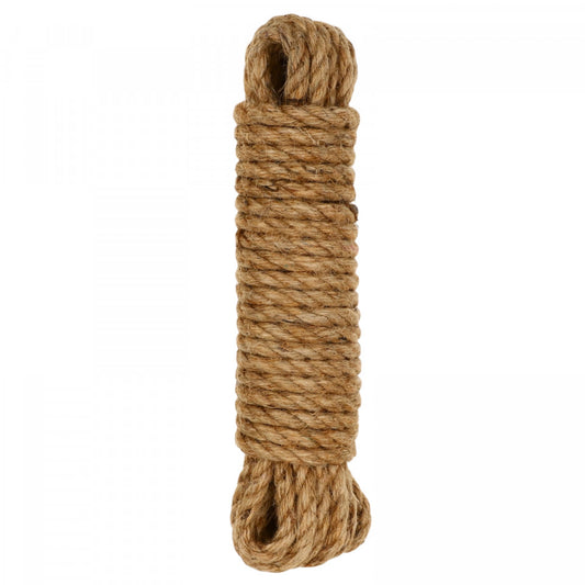 Sfoara de iuta, 8 mm x 10 m, Maro