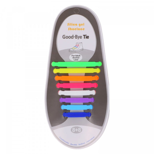 Sireturi elastice din silicon, 8 randuri, NO378, Multicolor