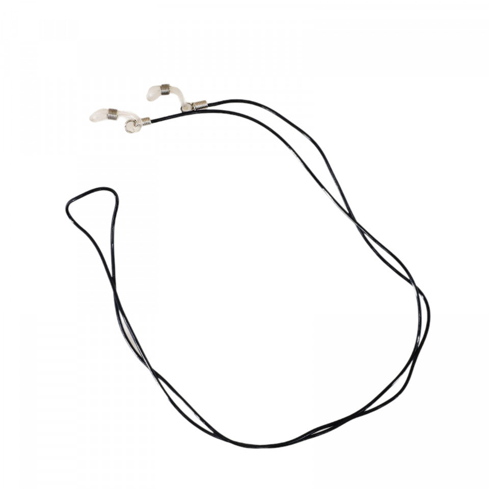 Snur pentru ochelari, Silicon, NO421, 73 cm, Negru