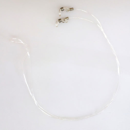 Snur pentru ochelari, silicon, NO421, 73 cm, Transparent