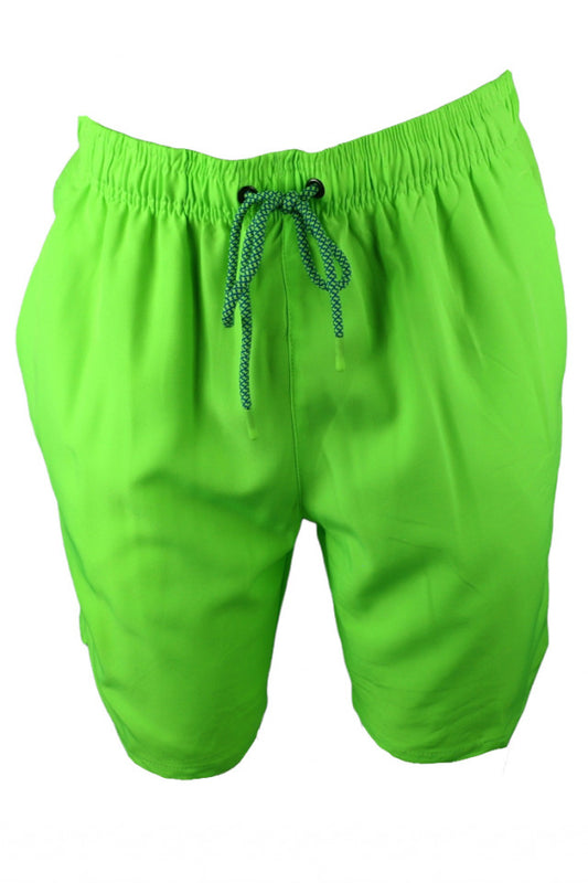 Sort de baie pentru barbati, NO219, 2XL, Verde Neon