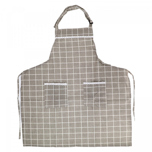 Sort de bucatarie, 90% Bumbac, NO1371, 71 x 77 cm, Gri