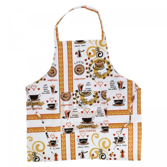 Sort de bucatarie, Coffee, Bumbac, NO1951, 72 x 74 cm, Multicolor