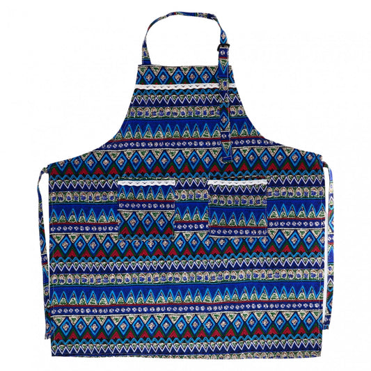 Sort de bucatarie, imprimeu traditional, NO759, 71 x 77 cm, Multicolor