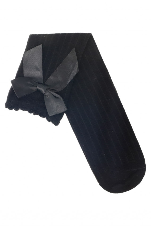 Sosete dama lungi, 95% Bumbac, Fara cusatura, Funda, NO4487, 35 - 38, Negru