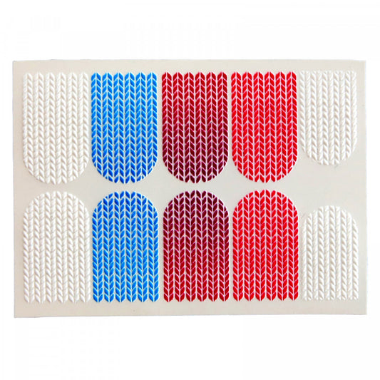 Stickere pentru decor unghii, 5D, model tricot, MG19-10, Multicolor